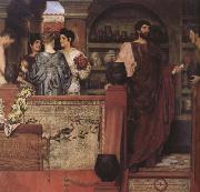 Hadrian Vistiting a Romano-British Pottery (mk23), Alma-Tadema, Sir Lawrence